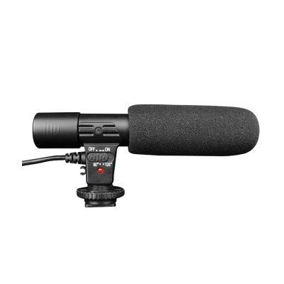MIC-01单反相机DV摄像立体声麦克风 摄影机专业采访新闻录音话筒 适用所有3.5耳机接口